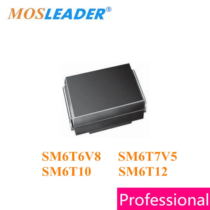 TVS 750 шт DO214AA SM6T6V8 SM6T7V5 SM6T10 SM6T12 SMB SM6T6.8A SM6T7V5A SM6T10A SM6T12A SM6T6.8CA SM6T7V5CA SM6T10CA SM6T12CA|Запасные