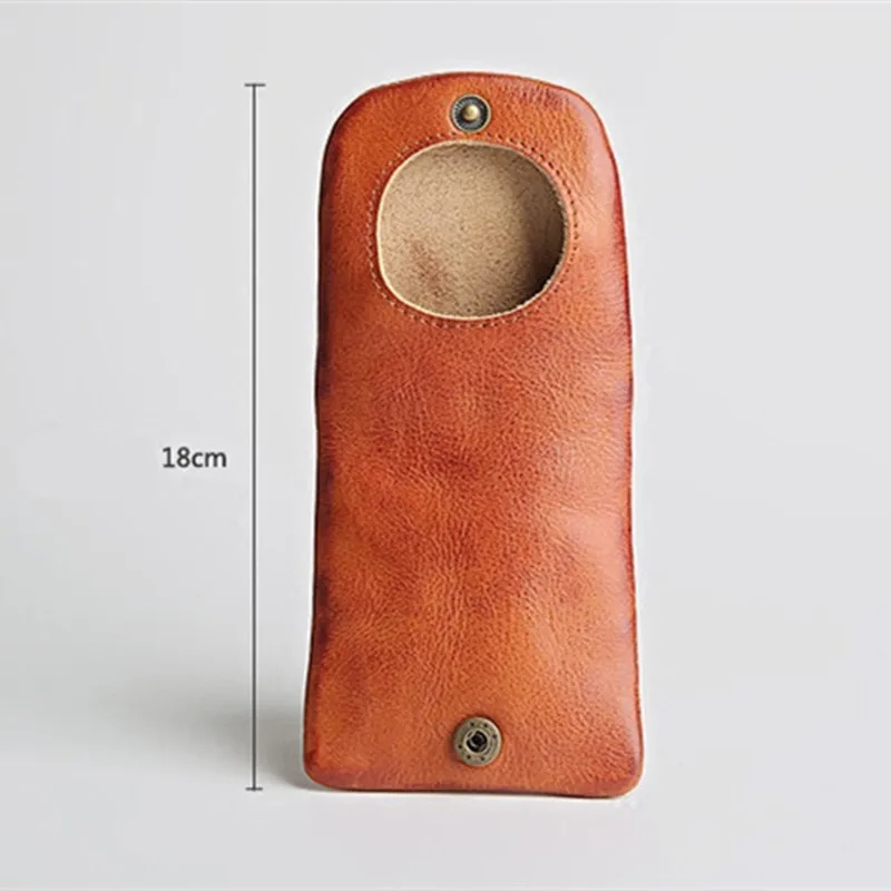 LEACOOL EDC Кошелек для монет из воловьей кожи, мужская деловая тонкая мини сумка для монет, маленький кошелек для ключей, нулевой кошелек, защелкивающиеся сумки для гарнитур