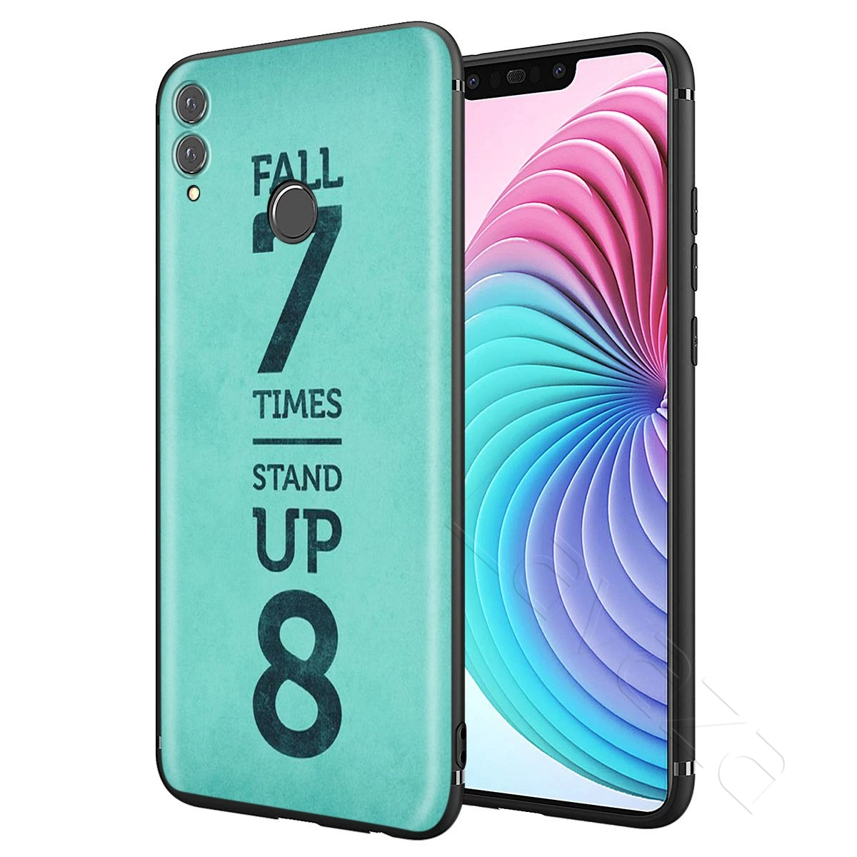 Lavaza Fall Seven Get Up Eight Japanese Proverb Case for Huawei Mate 20 Honor 6a 7a 7c 7x 8C 8x 9 10 Nova 3i 3 Lite Pro Y6 2018 |