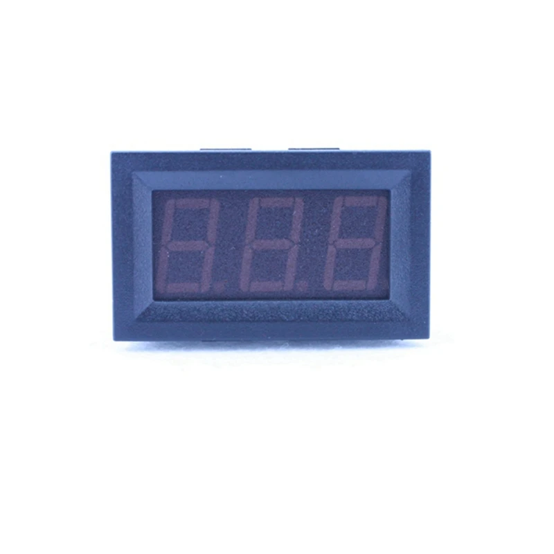 10 шт./лот DC 0 100 в красный светодиодный дисплей Цифровая панель Вольтметр