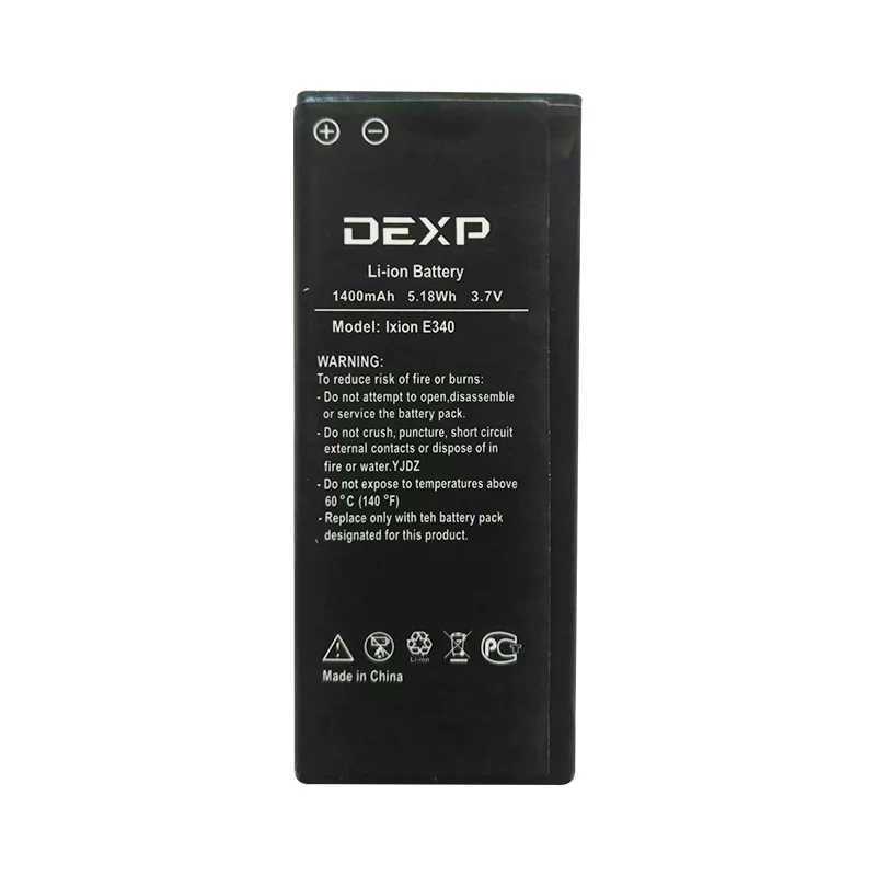 Новая высококачественная батарея 1400 мАч для DEXP Ixion E340 E 340 мобильного
