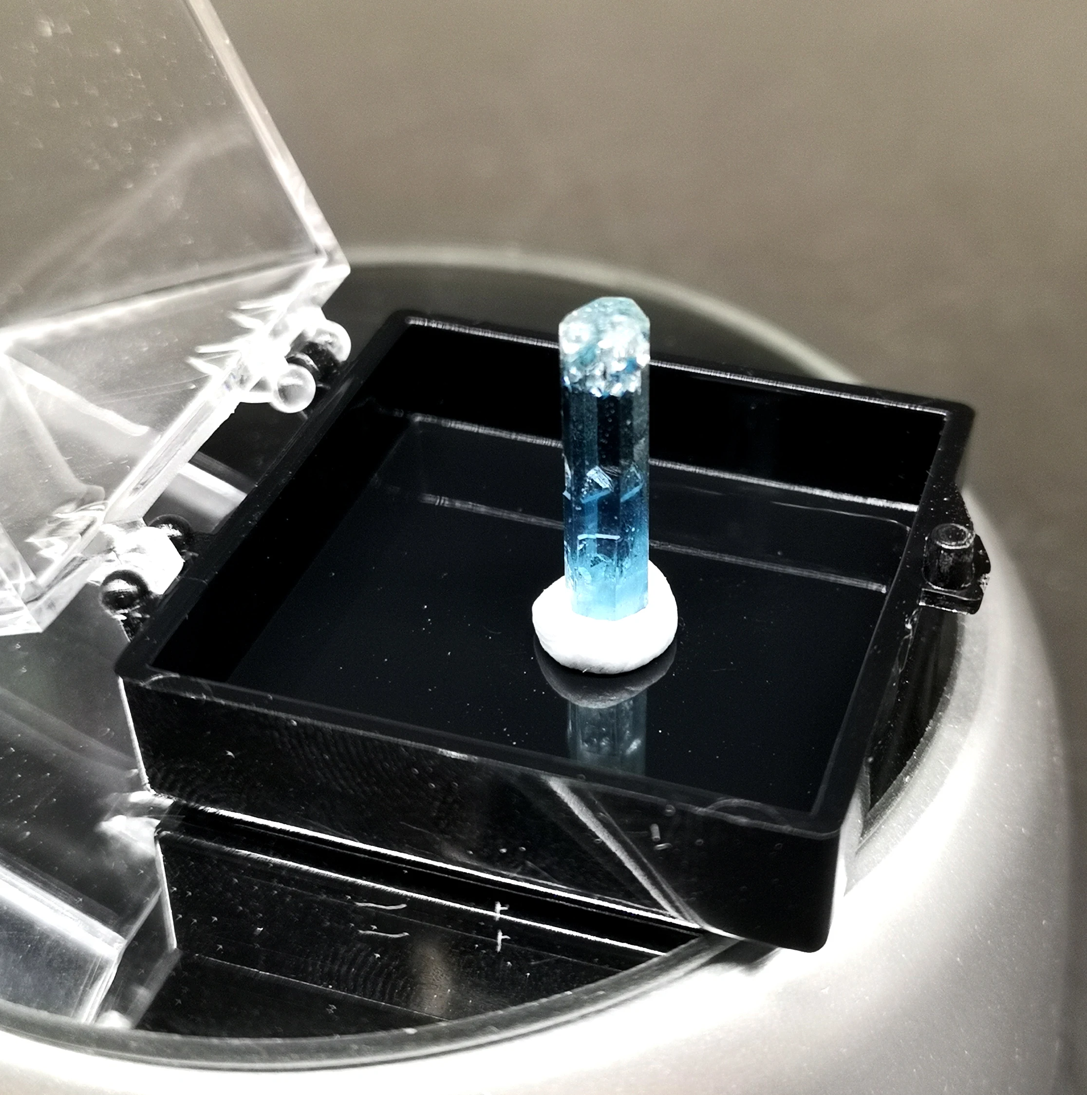 100% Rare Natural Blue Aquamarine Stone Crystal Rock Gemstone Mineral Specimen Healing Crystals | Дом и сад