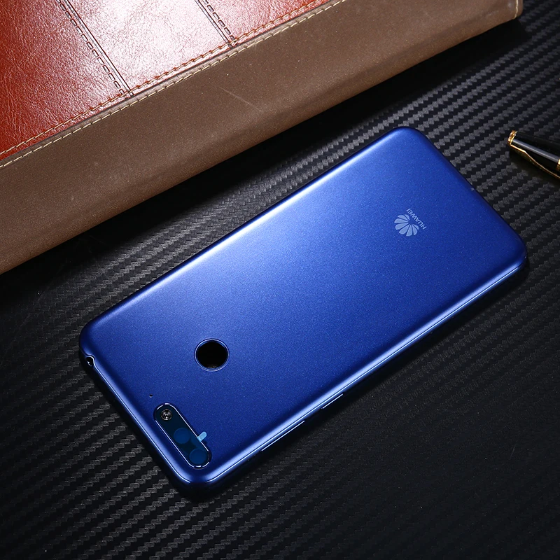 Чехол для huawei Y6 Prime /Honor 7A Pro 5," корпус батареи чехол запасные части+ Кнопки громкости питания
