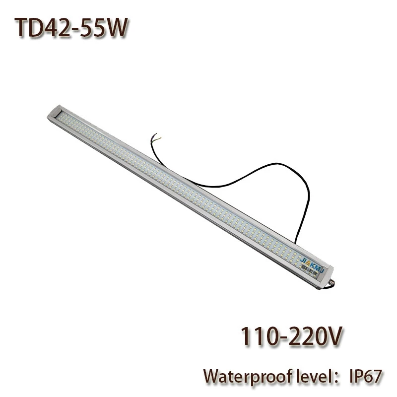 2017 New sale HNTD42-55W LED metal Waterproof explosion-proof lamp led working light for CNC machine tri-proof industrial lamp