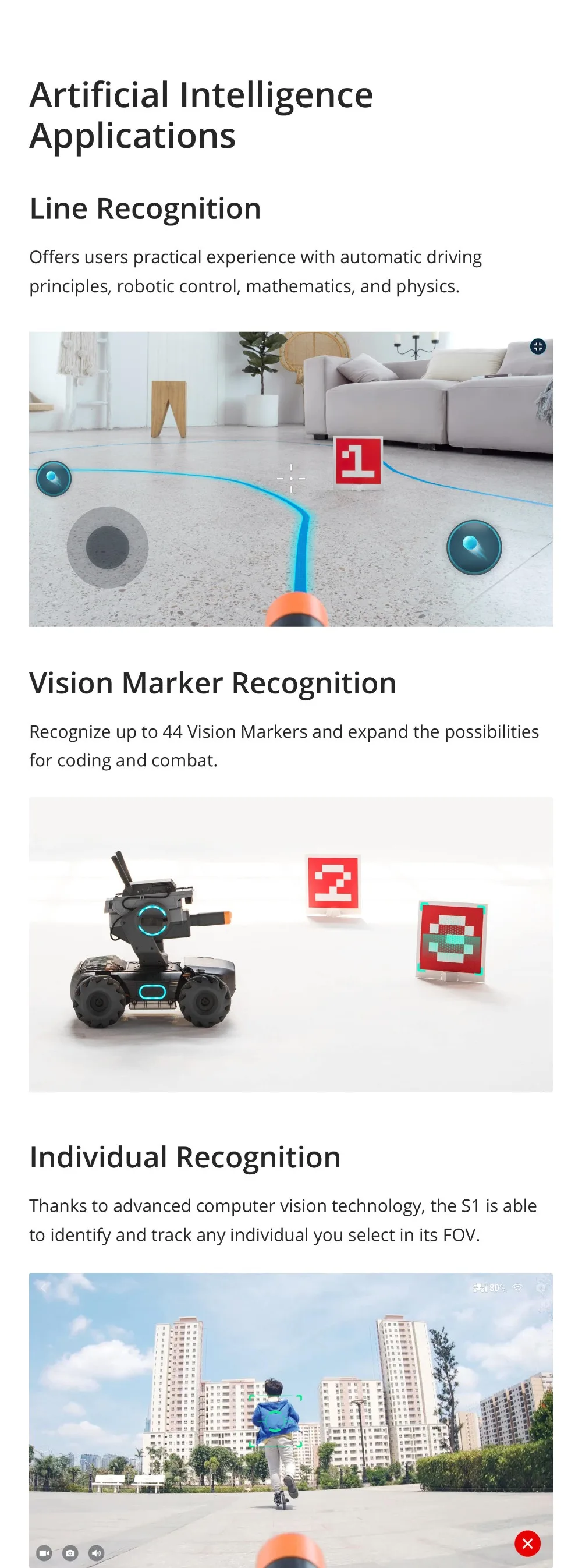 DJI RoboMaster S1 интеллектуальное Программирование образовательный робот поддержка кодирования питона индивидуальное распознавание и стрельба игры