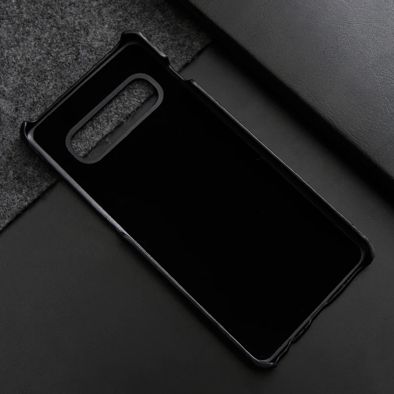Роскошный крутой текстурный чехол из крокодиловой змеиной кожи для телефона Samsung