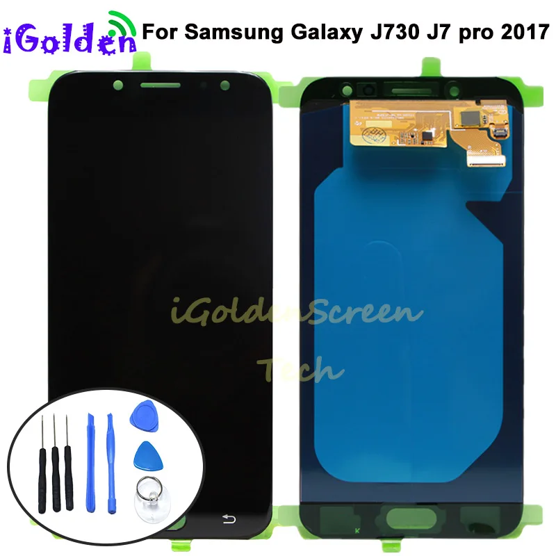 ЖК дисплей и дигитайзер сенсорного экрана в сборе для Samsung Galaxy J730 J7 Pro 2017|lcd for