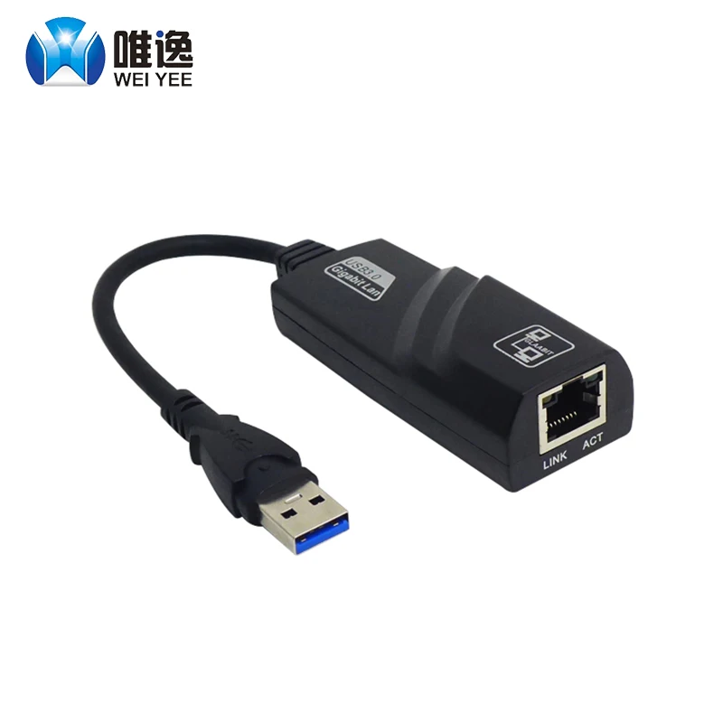 Weiyee USB Ethernet адаптер 3 0 сетевой карты RJ45 Lan для Windows 10 Xiaomi Mi коробка Nintend коммутатор
