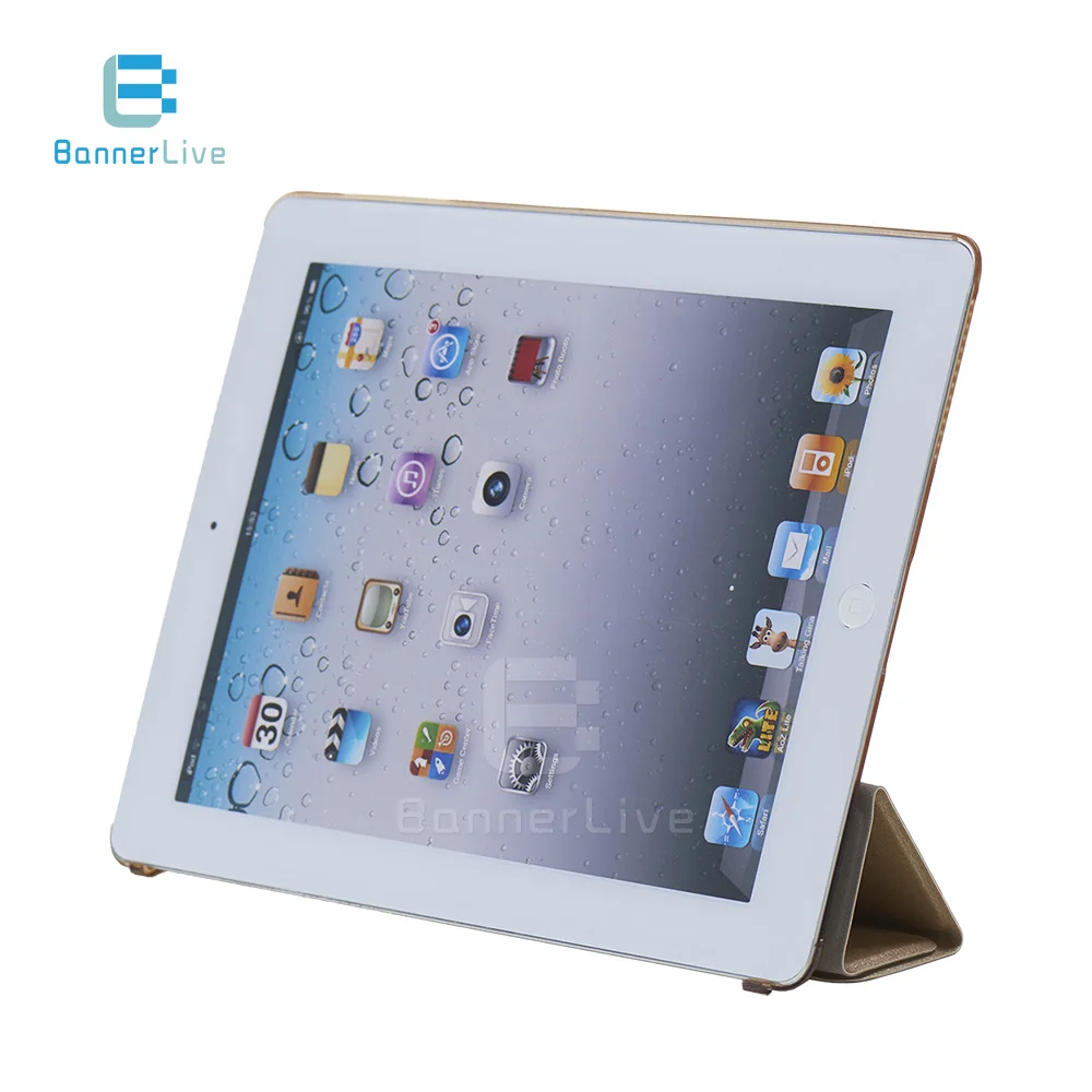 Умный чехол для iPad 3 4 2 подставка дизайн из искусственной кожи ультра тонкий смарт