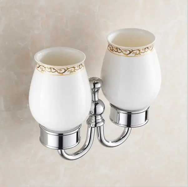 Латунный античный держатель для стакана хорошего качества держатели стаканов и