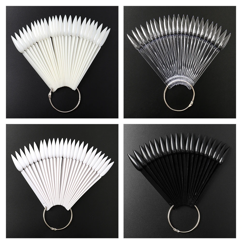 Дисплей для ногтей Ложные Советы лак Палитра цветов диаграмма практика показ