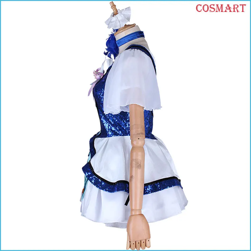 Аниме LoveLive Sunshine!Aqours Sakurauchi Riko водно-голубая Униформа нового мира платье для