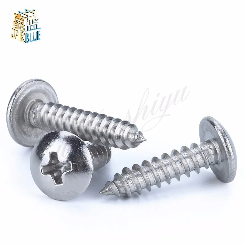 Саморезы с плоской головкой 50 шт. M3 M4 M5 нержавеющая сталь 201|screw bolt|self-tapping screwsself