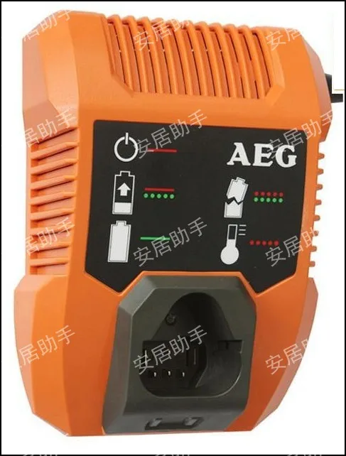 Используется AEG Ridgid 12 V Оригинальный литий ионный аккумулятор зарядное