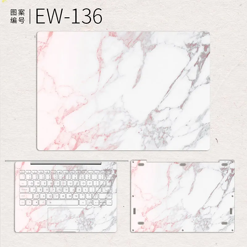marble grain laptop sticker for xiaomi mi notebook air 12 5 13 3 pro 15 6 laptop skin for xiaomi gaming notebook 15 6 inch cover free global shipping