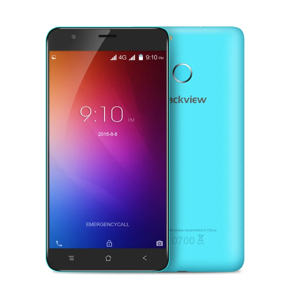 Blackview E7/E7S Смартфон 5.5 ''MT6737 Android 6.0 Quad Core 1 ГБ + 16 Разблокирована 4 Г LTE Мобильный