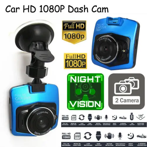 2 &quotLCD HD 1080P Автомобильная Цифровая видеокамера видеорегистратор ночного видения