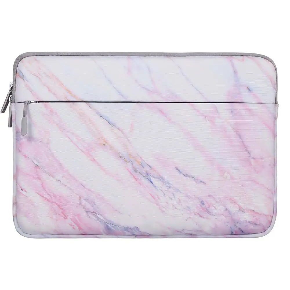 Pink Marble Сумка для ноутбука MOSISO 13,3, 14, 15,4, 15,6 дюймов, Холщовая Сумка для ноутбука, чехол для Macbook Air Pro 13, 15, сумка для компьютера для женщин и мужчин - Цвет: Pink Marble
