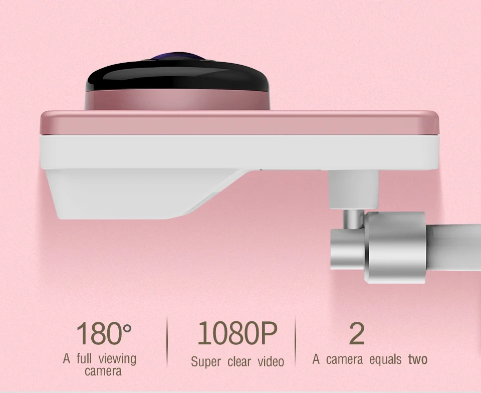 Ip-камера Vstarcam WiFi панорамная 1080P FULL HD мини-камера инфракрасного ночного видения беспроводная сигнализация движения видео монитор C60S