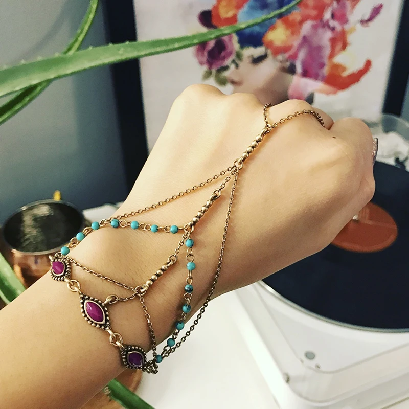 Чешские Смола Бусины слоистых ссылка браслет цепочка Мода 2017 г. Лидер продаж Для