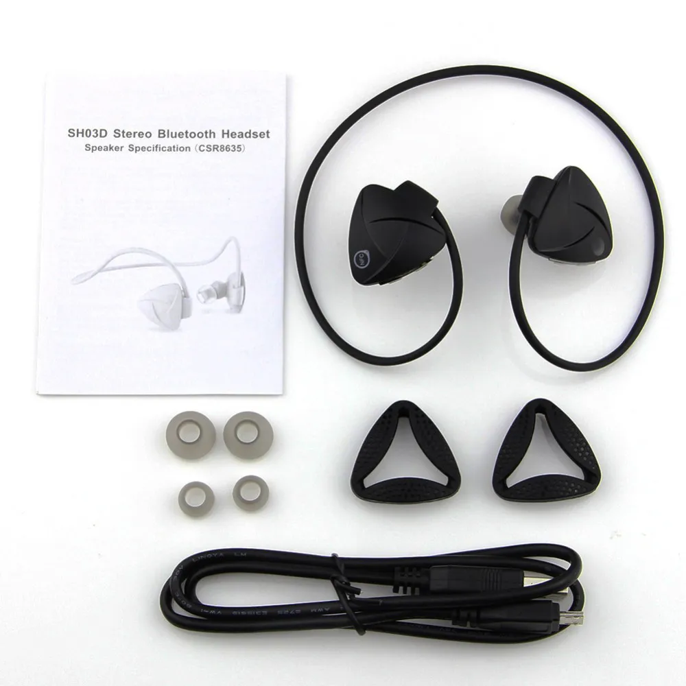 Sh03d NFC Беспроводной Bluetooth 4.0 гарнитура стерео Hearphone спортивные наушники MP3 Media Player