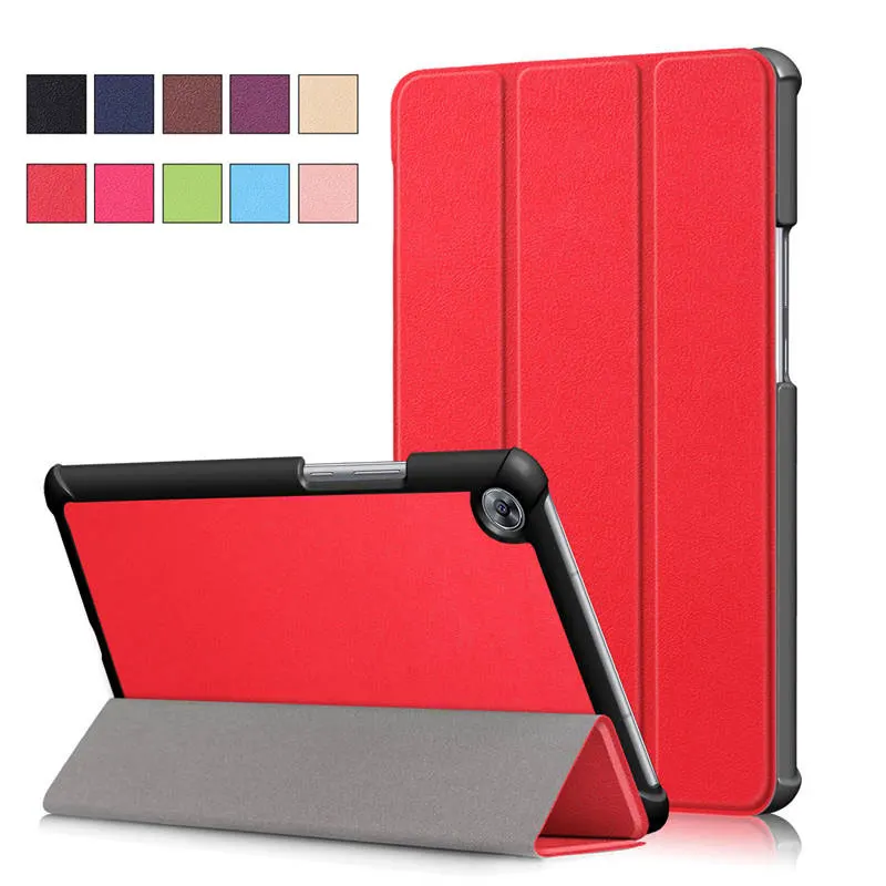 Повседневный чехол из искусственной кожи с подставкой для планшета Huawei M5 8 4 умный