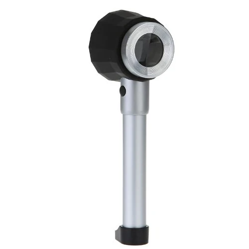 Лидер продаж 10X Ручной светодиодный из оптического стекла увеличительное стекло