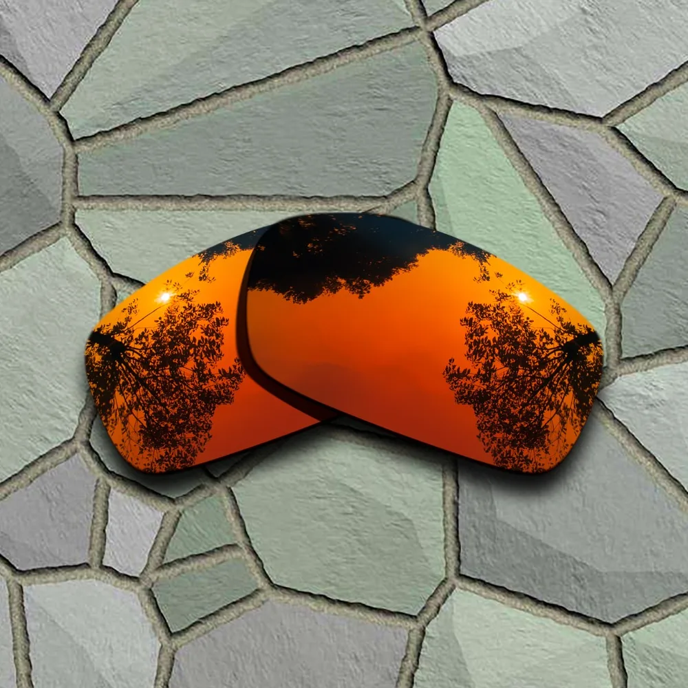 Поляризованные Сменные линзы для солнцезащитных очков Oakley X Squared красные