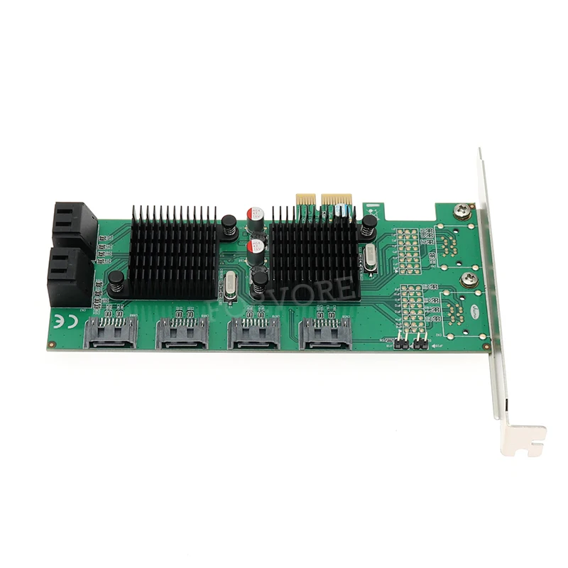 PCI E до 8 портов SATA 3 0 6 ГБ/сек. карта расширения 88SE9215 + 9705 чипсет для Marvell|Платы