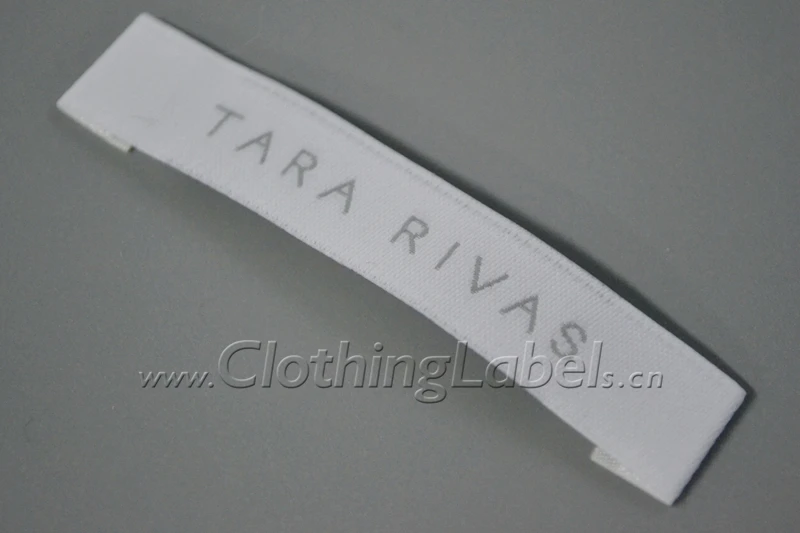 

Wholesale Customized clothing garment tags washable woven labels damask labels width 1.1cm