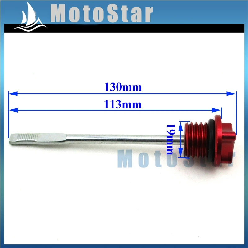 Алюминиевый Dipstick с ЧПУ для лифана YX 125 140 150 200 250cc SSR YCF GPX китайский CRF50 Pit Dirt Bike ATV Taotao