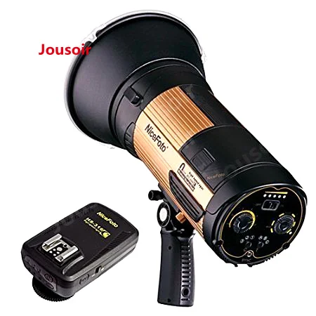Nicefoto HS400C наружная вспышка 400 Вт Высокоскоростная синхронизация N flash беспроводная