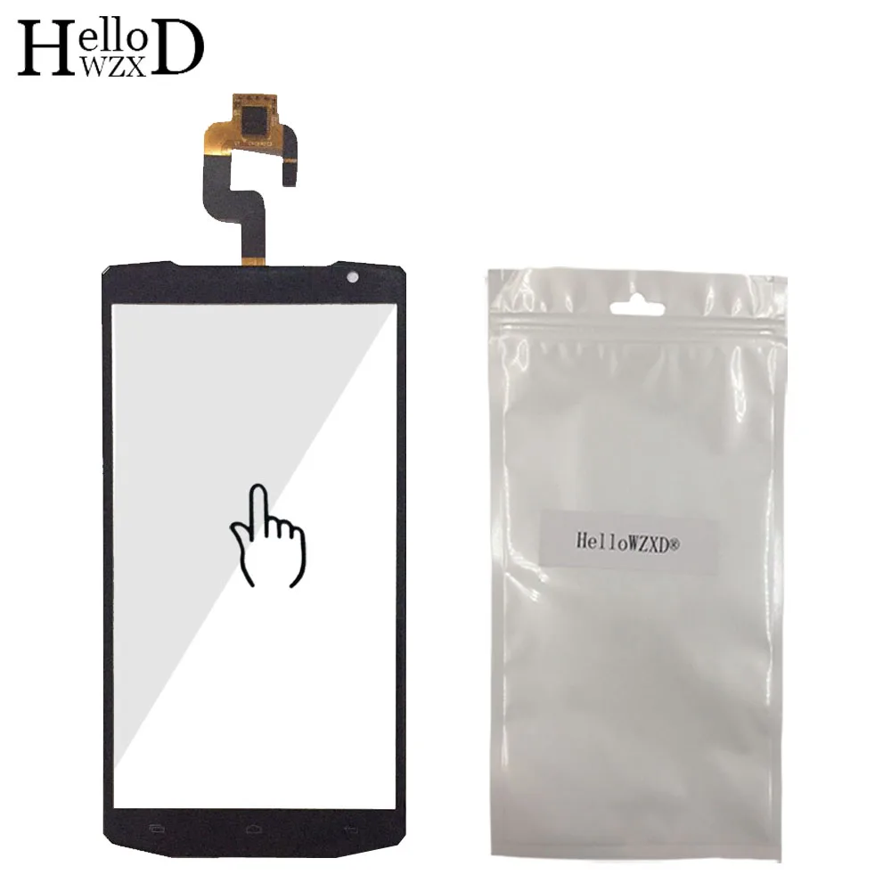 HelloWZXD 5 дюйма для Oukitel K10000 сенсорный экран стекло переднее дигитайзер панель