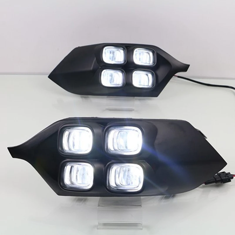 Car Daytime Running Light Abs 12V Led Drl For Mitsubishi Pajero Sport 2016 2017 | Автомобили и мотоциклы