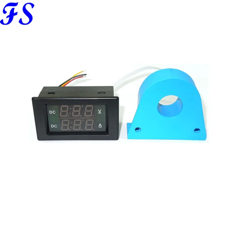 Цифровой вольтметр Амперметр амперметр постоянного тока 100 А 5 в со светодиодной