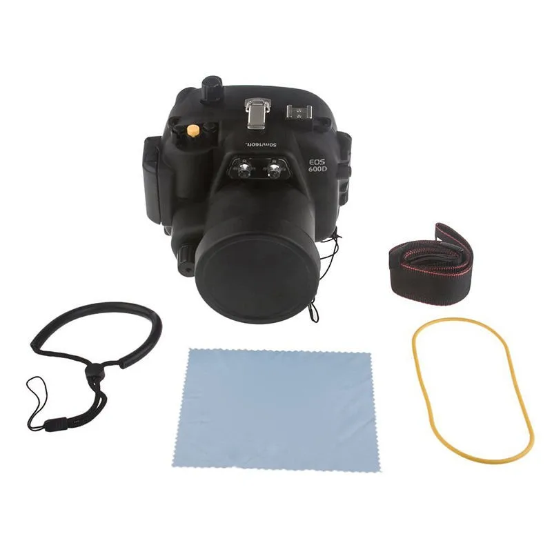 Meikon 40 м Водонепроницаемая подводная камера Корпус чехол сумка для Canon 600D T3i Камера