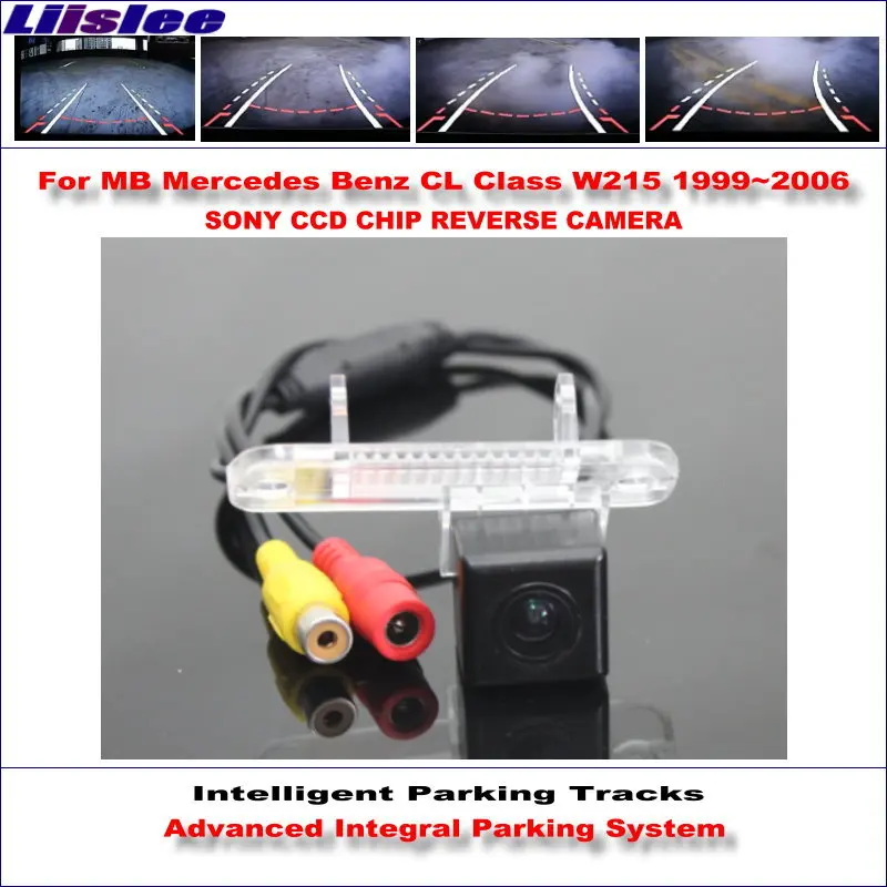 

Liislee Intelligent Parking Tracks Rear Camera For Mercedes Benz CL Class W215 1999~2006 Backup NTSC RCA AUX HD SONY CCD