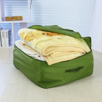 Сумка для хранения одежды из ткани Оксфорд моющаяся Хлопковая сумка стеганых