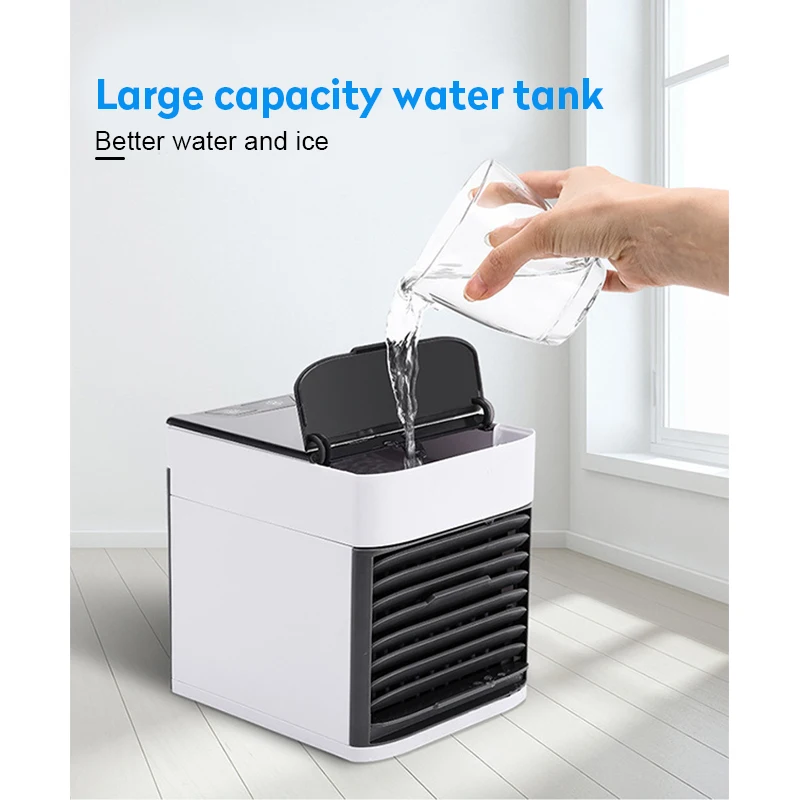 Мини USB портативный кондиционер с светодиодный легкий воздушный охладитель