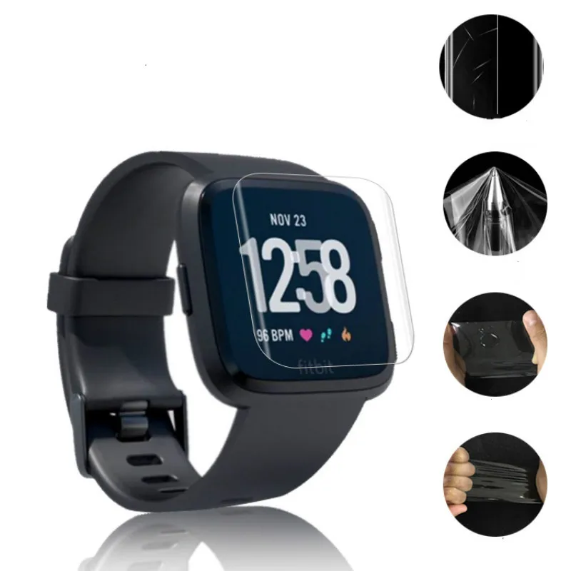 ZUCZUG новая версия для Fitbit Versa Защитное стекло смартфонов Обложка Защитная Пленка