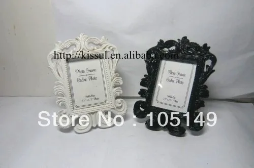 (1 шт./лот) белый элегантный держатель для карт и фоторамка в стиле барокко