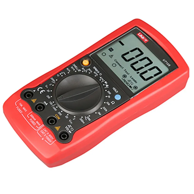 UNI T Цифровой мультиметр UT105 UT107 UT109 AC DC вольтметр тестер Автомобильная