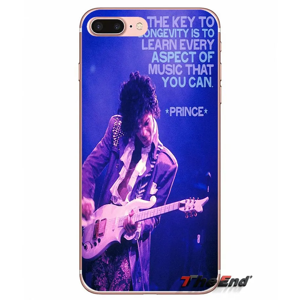 Лучшие песни фиолетовый дождь принц мягкий чехол для iPhone X 4 4S 5 5S 5C SE 6 6S 7 8 Plus Samsung