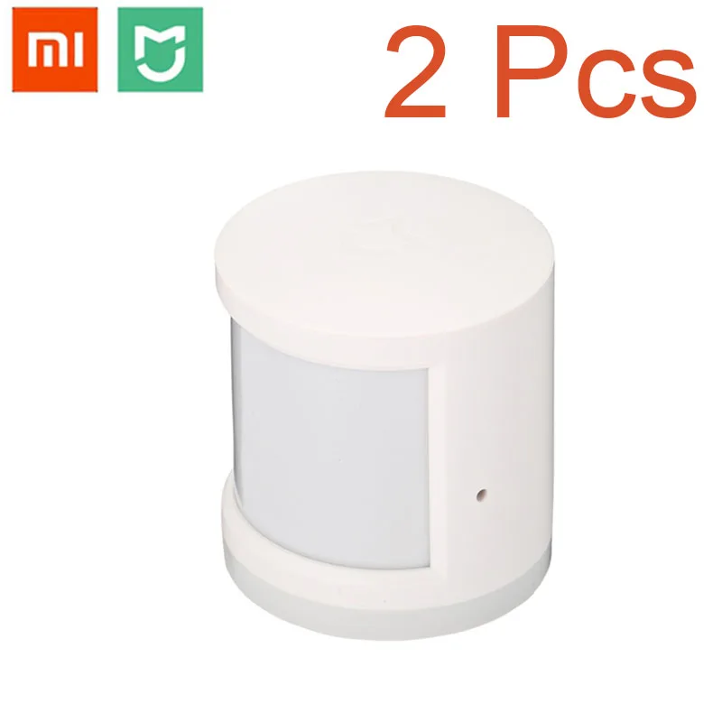 Распродажа Xiaomi MIJIA датчик тела инфракрасный датчик движения умный датчик человеческого тела Датчик MIJIA для домашней безопасности умный дом - Цвет: 2Pcs MijiabodySensor