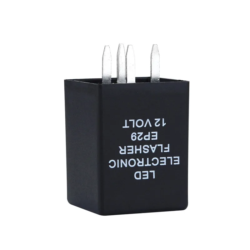 1PC CARPRIE реле 1 шт. 12V 4-контактный EP29 EP29N Светодиодный проблесковый маячок реле Fix для светодиодный лампы сигнала поворота Hyper Flash 0.02A-20A m1 - Цвет: 1PC