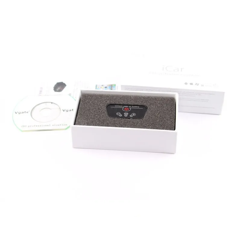 Vgate iCar2 icar 2 Bluetooth ELM327 OBD2 сканер для Android ICAR2 считыватель кодов автоматический