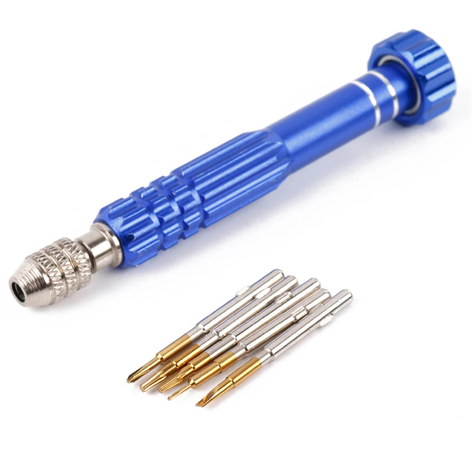 Набор отверток 6 в 1 T6 T5 Torx0.8 PhiIIips1.2 SIotted2.0 для ремонта iPhone Samsung MiIIet HTC Huawei ZTE Nokia |
