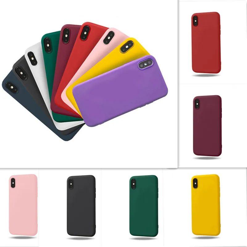 Оригинальный Мягкий силиконовый чехол для iPhone 6 S 7 8 Plus 5 5S X 10 XR XS Max 6Plus 6SPlus яркие