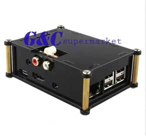 Новый акриловый чехол для Raspberry Pi 2 B / + I2S интерфейс HIFI DAC аудио карта | Электронные