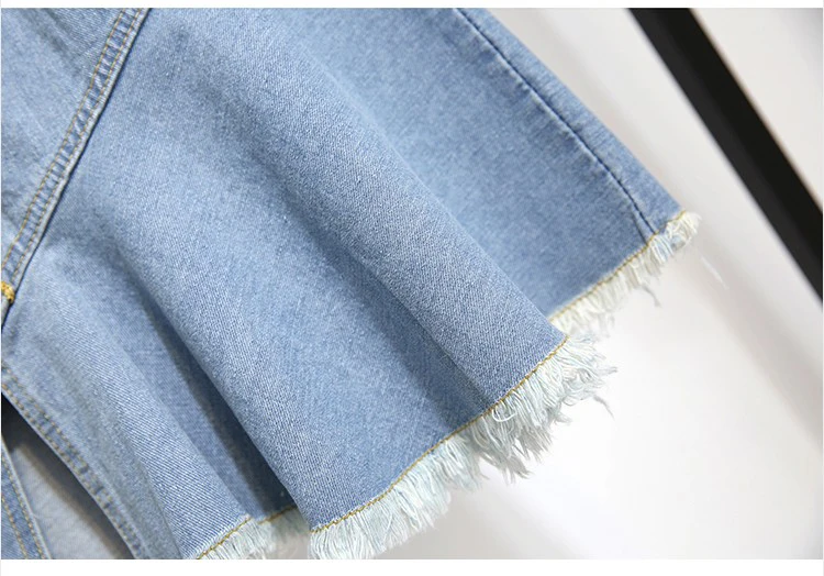 Fashion Summer Women Denim Skirt Set Pineapple Print Off Shoulder Tshirt + Midi Ruffles Jeans Suits Woman Two Piece | Женская одежда